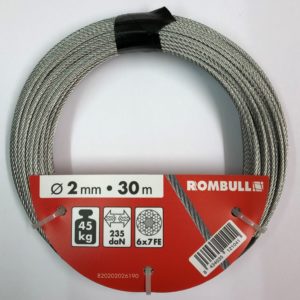 Steel wire rope 2x30m